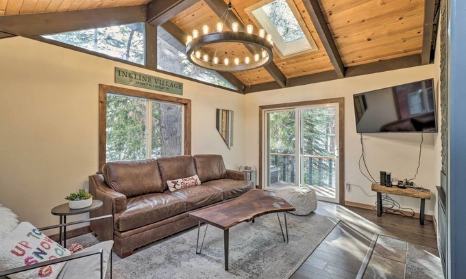 Incline Village Cabin | 2 Mi to Beach: Incline Village Cabin w/Patio!