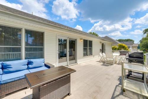 Ocean View House | 2 Mi to Bethany Beach Home with Furnished Deck