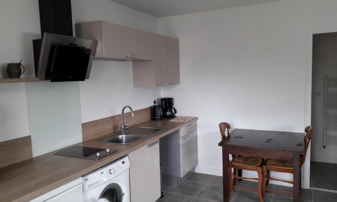 Larmor-Plage Apartment | 2 pièces avec accès piscine intérieure