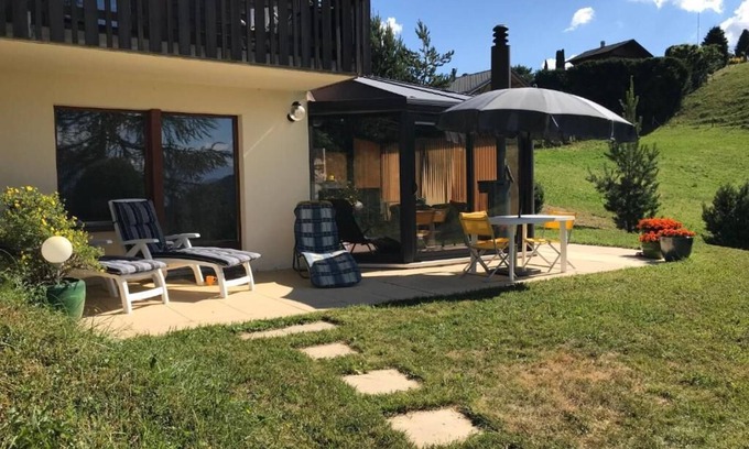 Leysin Apartment | 2 room apartment with panoramic terrace