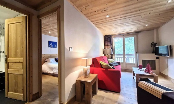 Val-d'Isere Apartment | 2 Zimmer renoviert in Laisinant-ski-in Ski-out