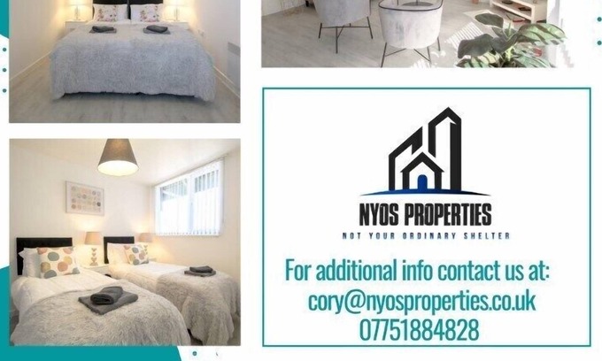 Chorlton-on-Medlock Apartment | 💐2bed apt.City Centre Man Uni & Hospital,sleep5🌆