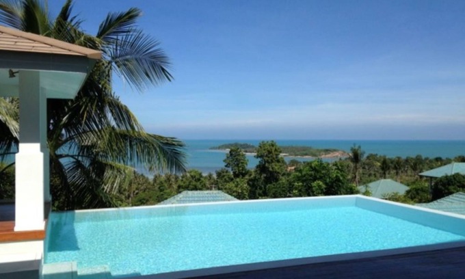 Moo 5 Villa | 3 Bedroom Sea View Villa Sea Shore SDV184-By Samui Dream Villas