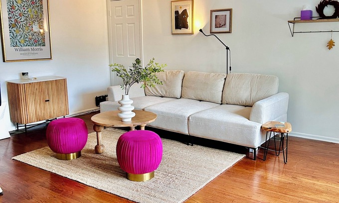 South Orange Apartment | 3-bedroom apartment in charming South Orange Village with WiFi