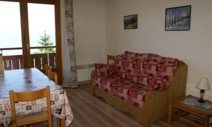 Prapoutel Apartment | 3 pièces au pied des pistes avec balcon et coin cuisine équipé - FR-1-557-33