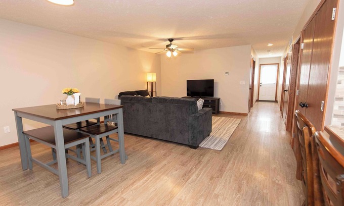 Kearney House | 30+ Day Lease, Fully Furnished, Entire Unit with Attached Garage, Fenced-In Yard