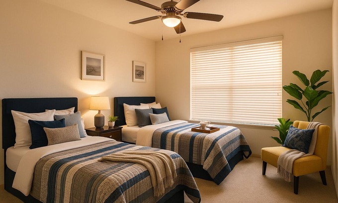 South Main Apartment | π 3bdrm 2bd Walk-In Shower Private Garage Inner Loop Downtown Galleria Med π