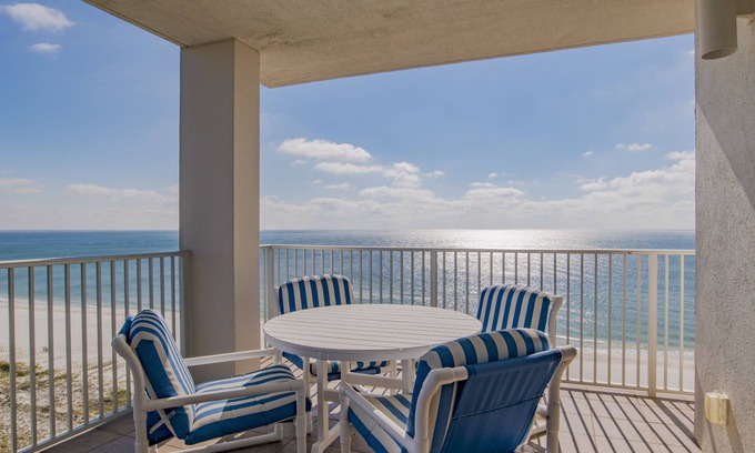 Ono Island Condo | 3BR Gulf Front Condo directly on Beach, Pet Friendly, Large Balcony on 11th Flr