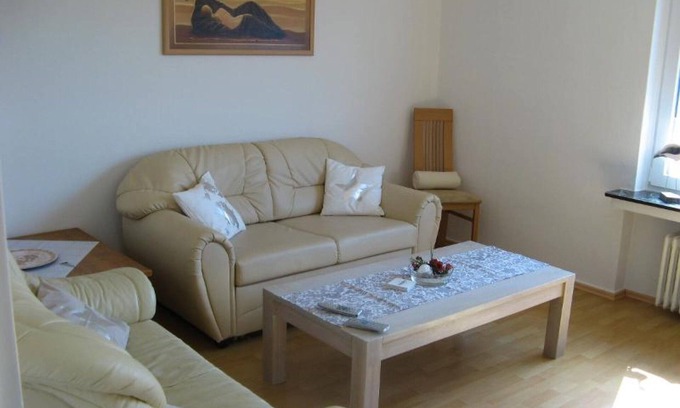 Bad Emstal Apartment | 4* Vacation apartment Prior with small balcony, garden and WLAN