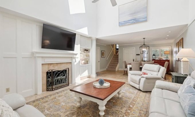 Beach Lagoon Villa | 41 Turtle Lane Club - Sea Pines Townhome, Walk to the Beach!