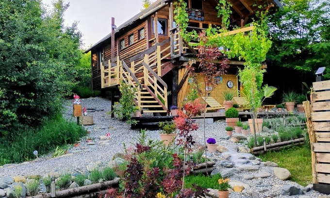 Avrig Cabin | 479 Tiny Home, Domeniul von Agodt with beautiful mountain view