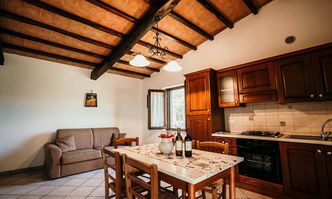 Campiglia Marittima House | 6 HOLIDAY HOLIDAY HOUSE: DEPANDANCE WITH FENCED PRIVATE COURT