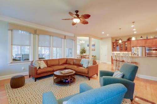 Ocean View House | 6 Mi to Bethany Beach Family Home with BBQ and Yard