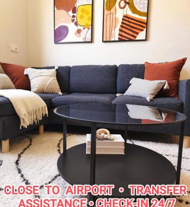 Gueznaia Apartment | 6 min airport, 10 min to sea, fully equipped Families and Married couples only