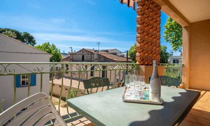 Les Lecques Apartment | 60 m² Apartment ∙ 2 bedrooms ∙ 4 guests