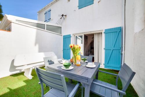 La Gueriniere House | 600m de la plage - Maison pour 5 - Terrasse
