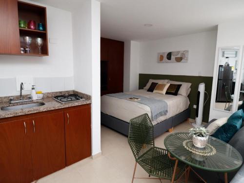 Bucaramanga Apartment | 605 Hermoso Aptoestudio Nuevo Amoblado Bajo Precio
