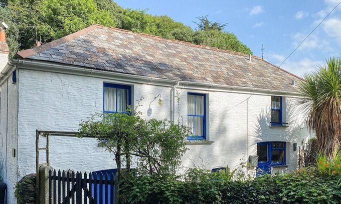 Little Petherick Cottage | A delightful stone cottage with many original features, set within a peaceful Cornish village and cl