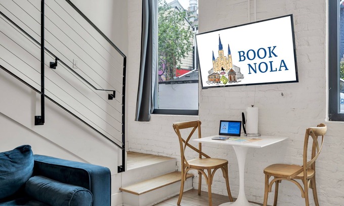 Faubourg Marigny Hotel | A dreamy 2-bedroom hideaway nestled in the heart of the Marigny, this stylish space blends classic New Orleans charm with modern comfort. Just steps from the vibrant Frenchmen Street and a short walk to the historic French Quarter, this loft offers t