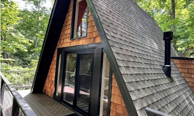 Waynesville Cabin | A-Frame cabin in the woods