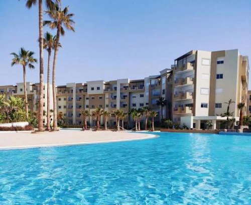 Monastir Apartment | A Luxury 2BR with Big Pools Perfect for Family Summer Escape!