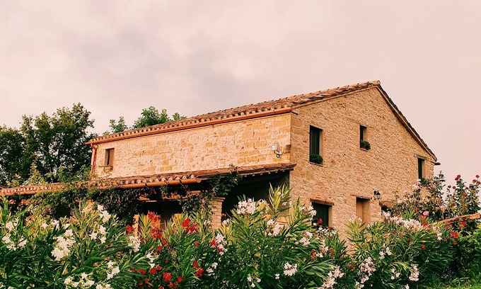 Penna San Giovanni Other | A meticulously restored, historic Italian farmhouse with an incredible pool.