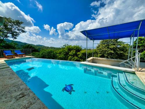 White Rock Hills Apartment | A Modernist Paradise Overlooking The Caribbean Sea,