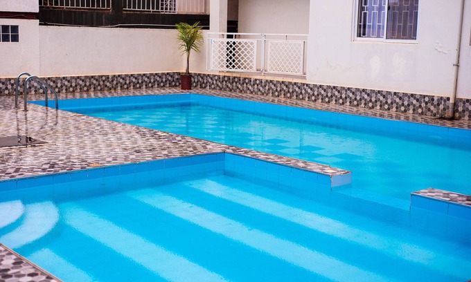 Bukoto Apartment | A quiet one bedroom set with small gym and swimming pool.