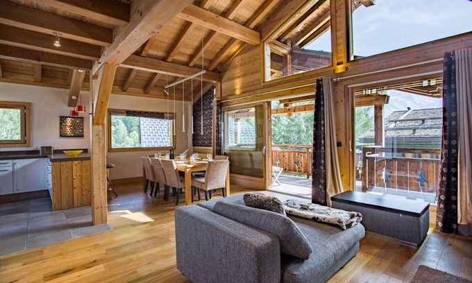 Montroc Ski Chalet | A superb new 5-star chalet — tastefully furnished