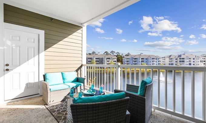 Central Myrtle Beach Apartment | A-Wave From it All