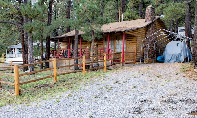 Greer Cabin | A Yogi Bear Cabin nestled in the PInes