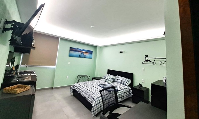 Cuautitlan Izcalli Apartment | A13 Full Suite Mini Dept at Plaza Acequia A13