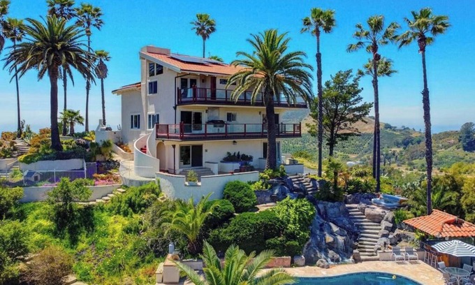 Rainbow CDP House | Above the Clouds 17 acre Gated Hilltop Estate with Stunning Views