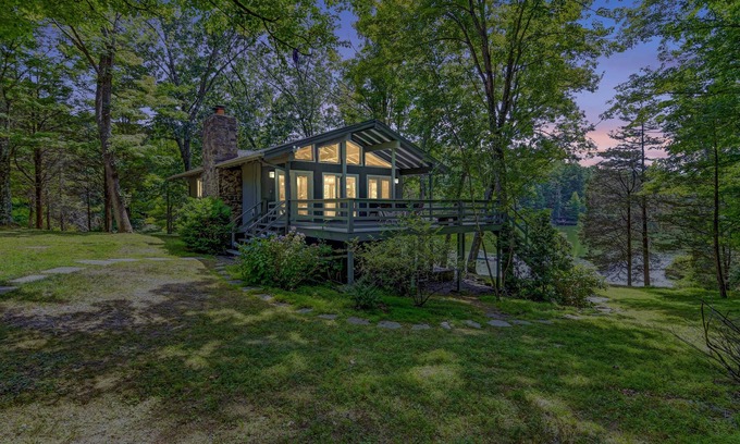 Johnsonburg House | Achieve Lake Front Cabin on a 200 Acre Farm Estate