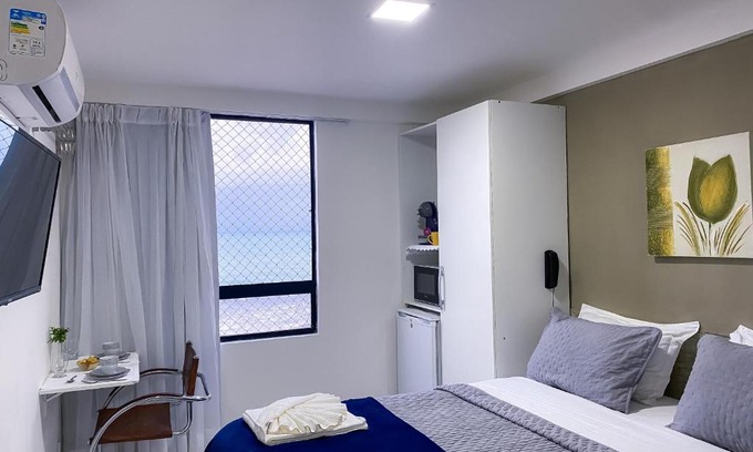 Areia Preta Apartment | Acomodação aconchegante à beira- mar