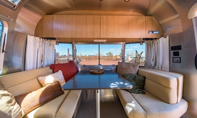 Valle House | Airstream w/Private Hot Tub (Unit C) - 4 Person Airstream with Private Hot Tub