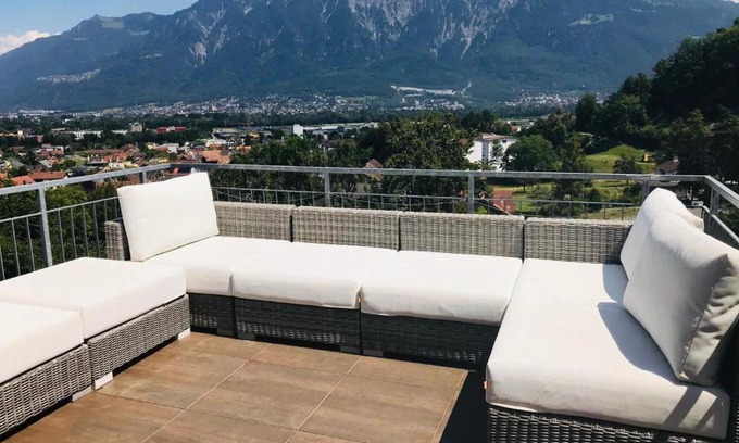 Buchs House | Alpen Panorama view Luxury House with green Garden