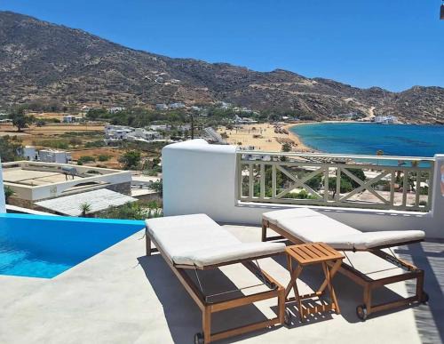Ios House | Anemone III house w Private Pool 5 minute from beach