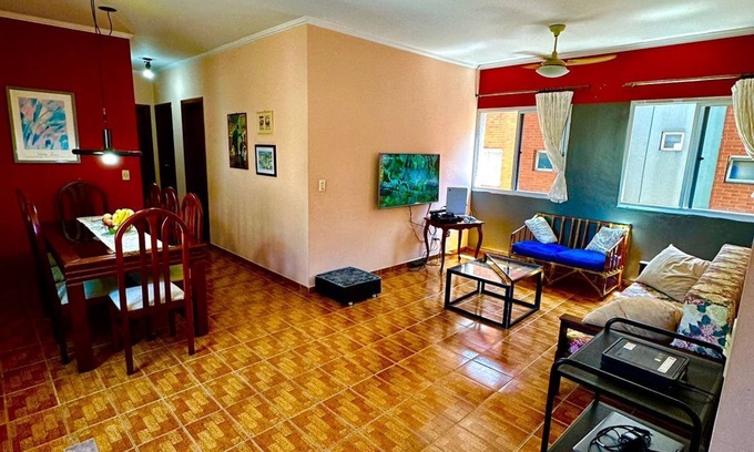 Parque Enseada Apartment | AP. Aconchegante Praia da Enseada - Guarujá, Piscina e Churrasqueira