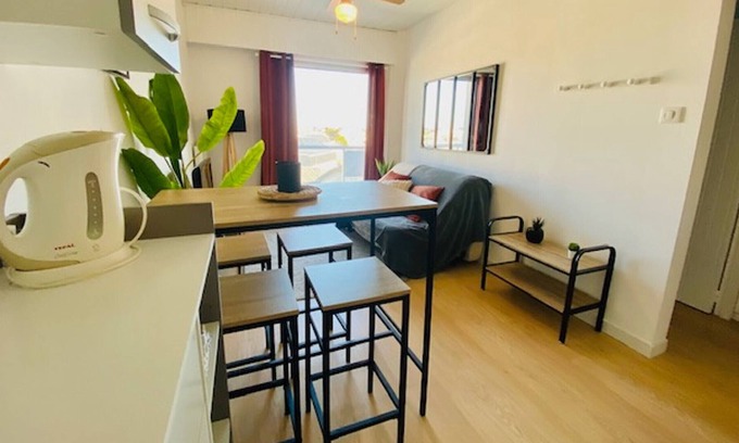Le Fenouiller Apartment | Apartment Saint-Gilles-Croix-de-Vie, 1 bedroom, 2 persons