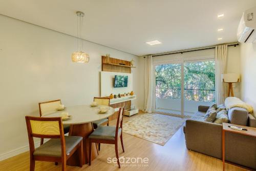 Vila Luiza Apartment | Apart w/2 bedrooms and fireplace - Canela EPE0304