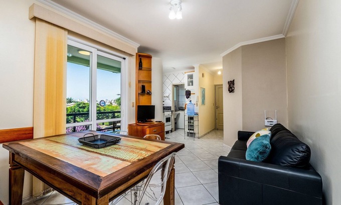 Jurere Apartment | Apart W/barbecue 10min From Jurere Beach Rf203