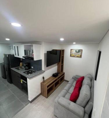 Bogota Apartment | Apartaestudio amoblado, Edificio Avanzzare T1-603