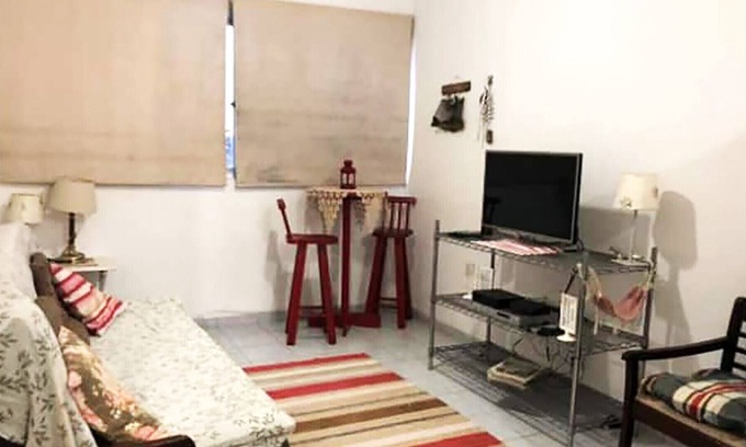 Aparecida Apartment | Apartamento à beira-mar com Wi-Fi em Santos/SP