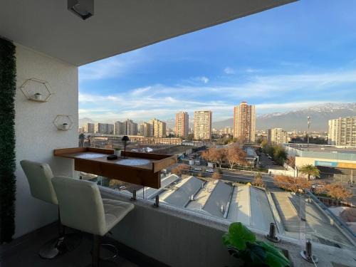Downtown Santiago Apartment | Apartamento Ñuñoa, 2 dormitorios, 1 Sofá cama, Balcón
