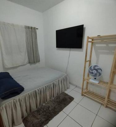 Furnas Apartment | Apartamento 2 no Tremembé quarto cozinha banheiro