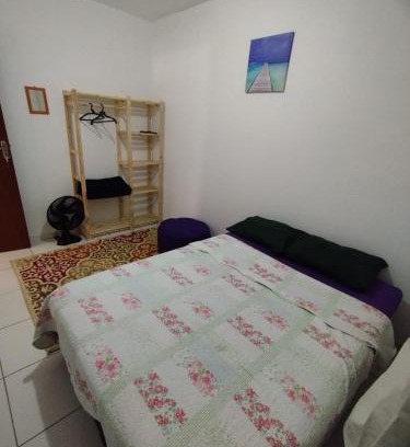 Furnas Apartment | Apartamento 8 no Tremembé quarto cozinha banheiro