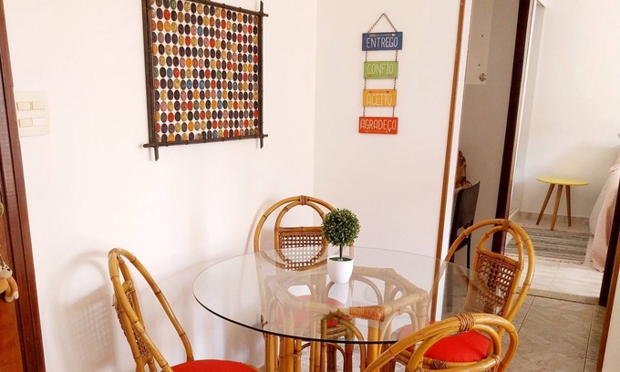 Sao Vicente Apartment | Apartamento 1 Quadra Praia Itararé C/wi-fi
