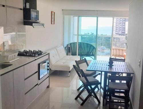 Pozos Colorados Apartment | Apartamento con vista al mar en Santa Marta Pozos Colorados