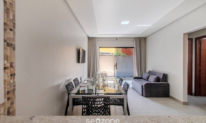 Taperapua Beach Apartment | Apartamento Moderno a 280m da Praia AST0103